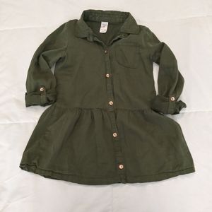 Carter's peplum button down polo long sleeve 7